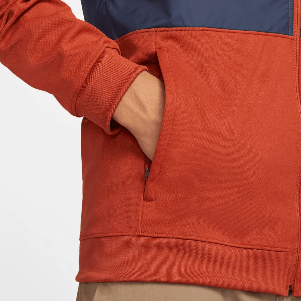 Nike 2021-22 Pumas I96 Anthem Jacket - Firewood Orange (Detail 3)