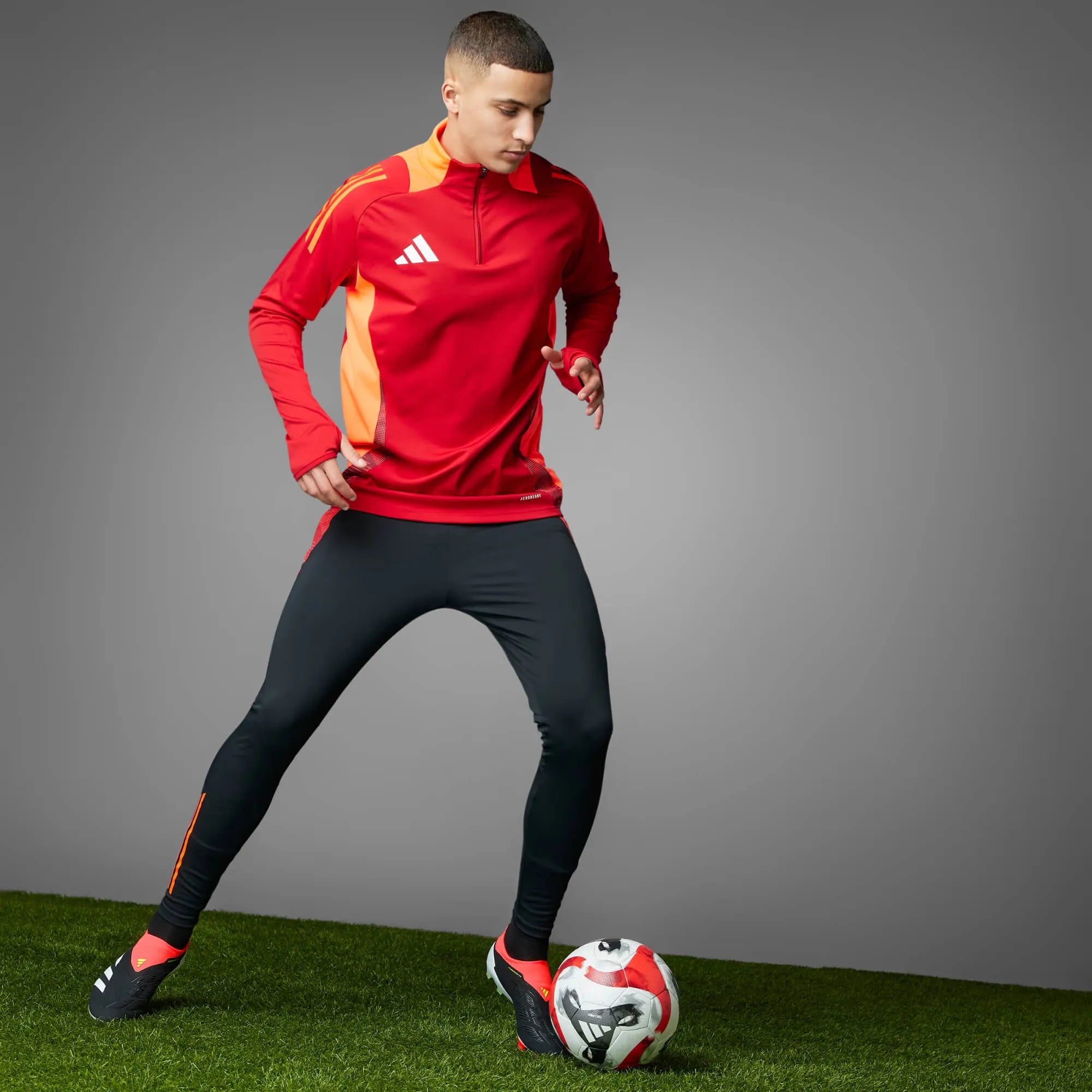 adidas Predator レッド HG 26cm Adidas Predator 19.3 HG/AG F97362 26cm Soccer Cleats Red