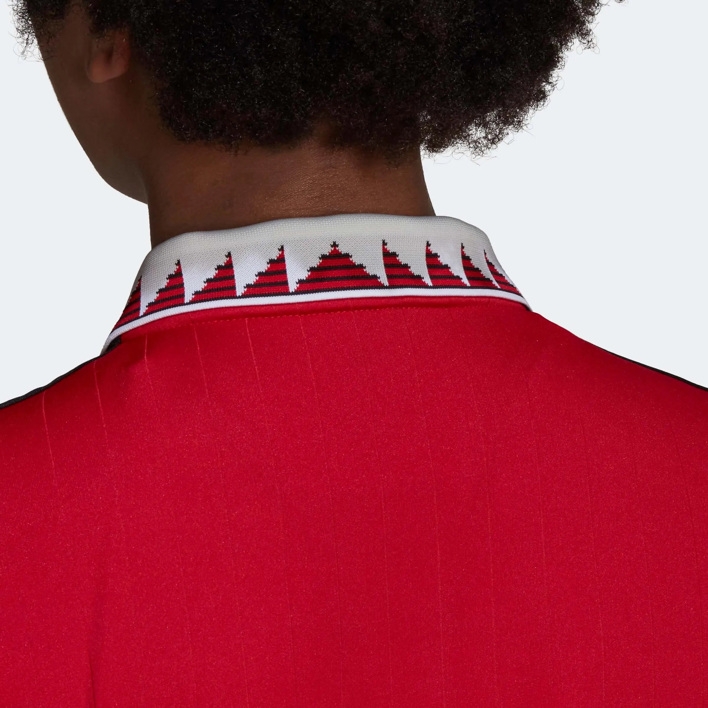 adidas 2022-23 Manchester United Women's Home Jersey - Red-White (Detail 2)