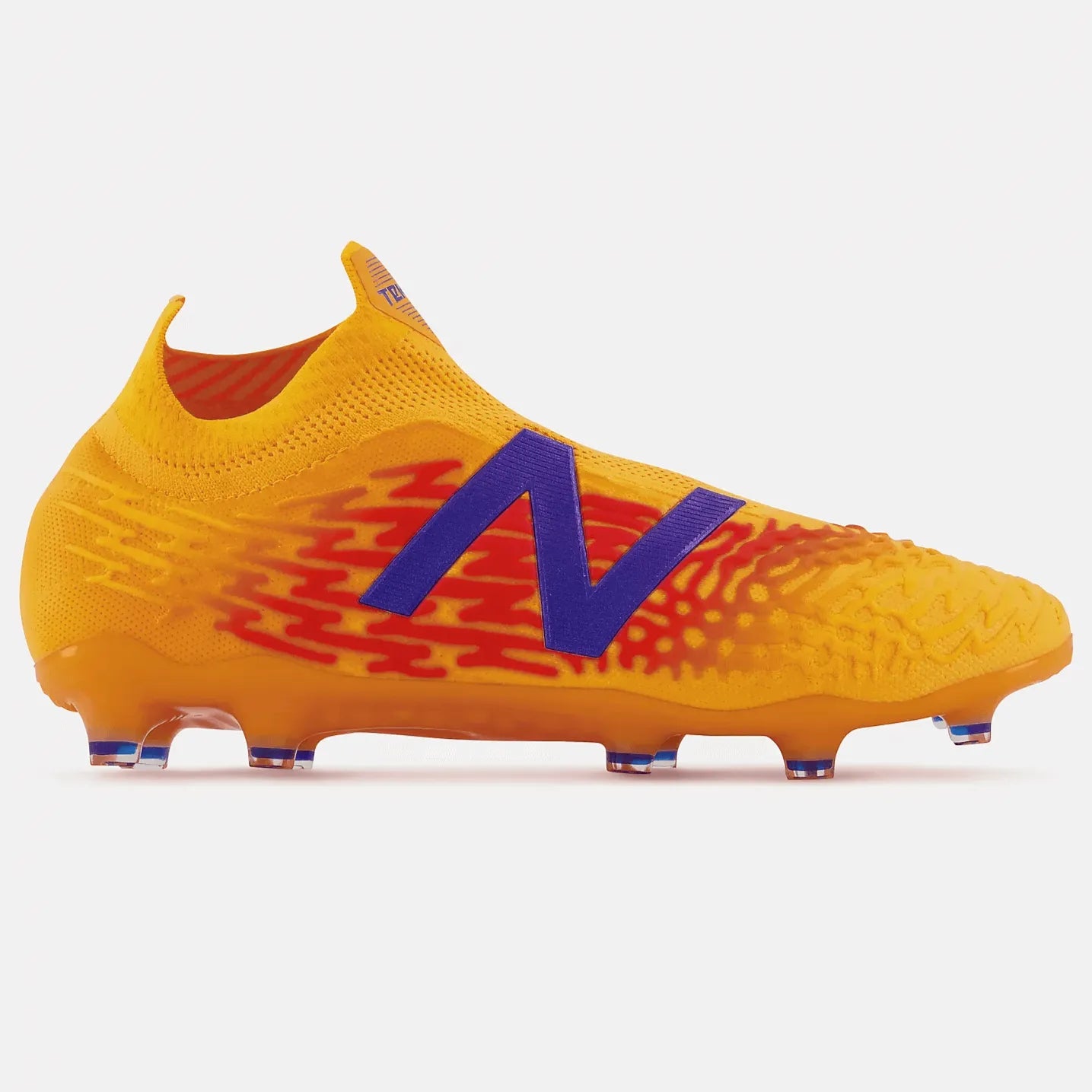 New Balance Tekela v3+ Pro FG 2E Wide - Orange (Side 1)