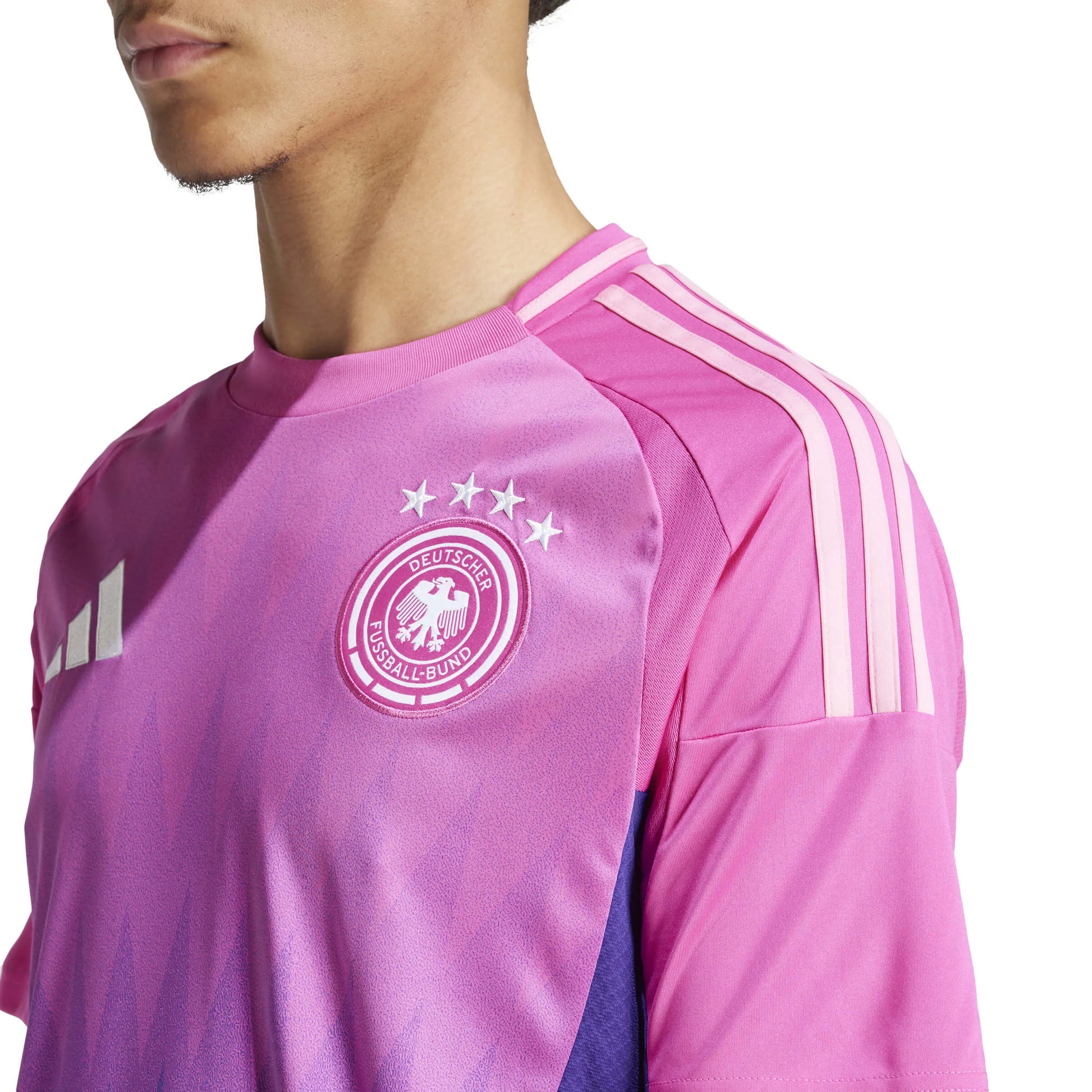 adidas 2024-25 Germany Men's Stadium Away Jersey (Detail 1)