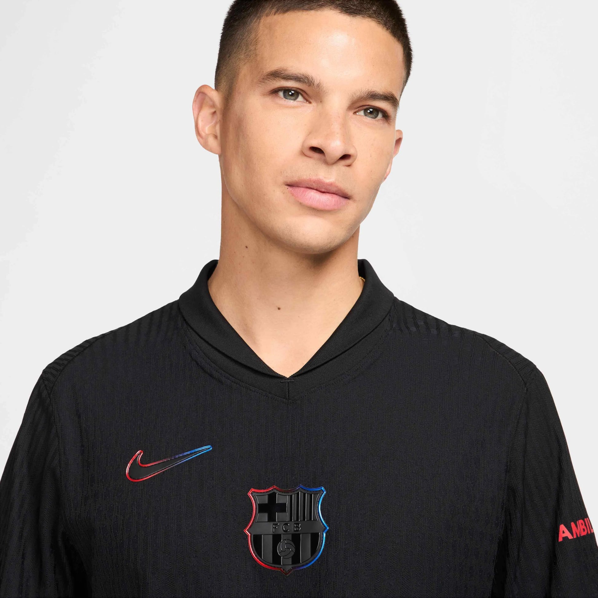 Nike 2024-25 Barcelona Men's Authentic Away Jersey (Detail 1)