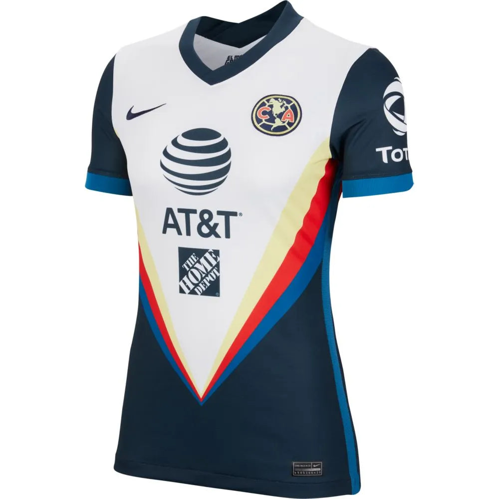 Nike Club America Women’s Away Jersey 2020-21 (Navy - White)