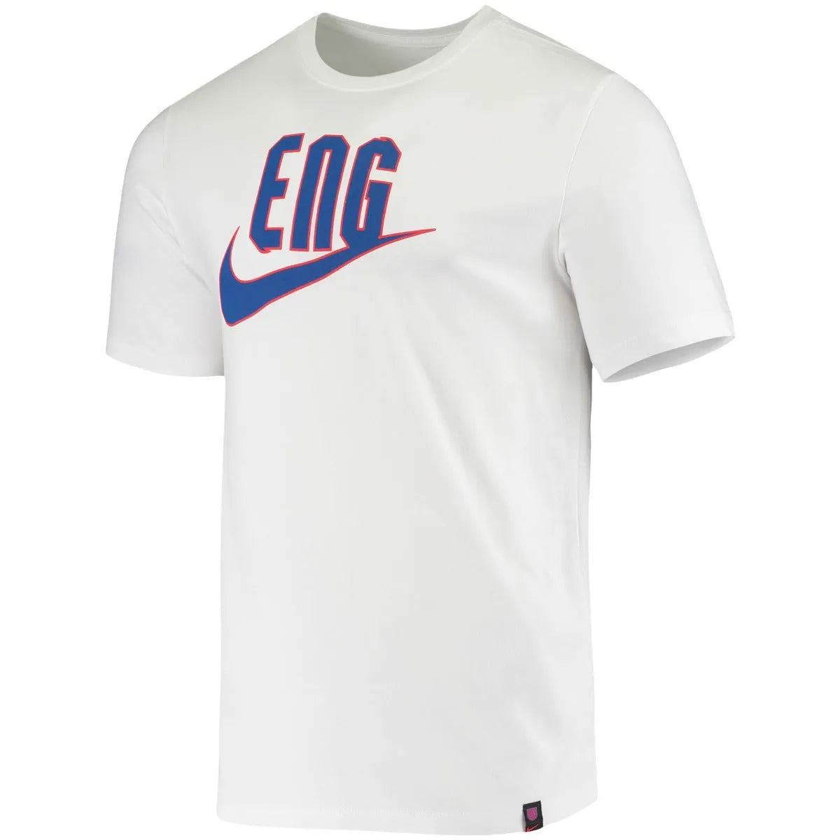 Nike 2020-21 England Training Ground Tee - White-Blue-Red