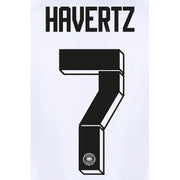 Germany 2024 25 Home Havertz #7 Jersey Name Set (Back)