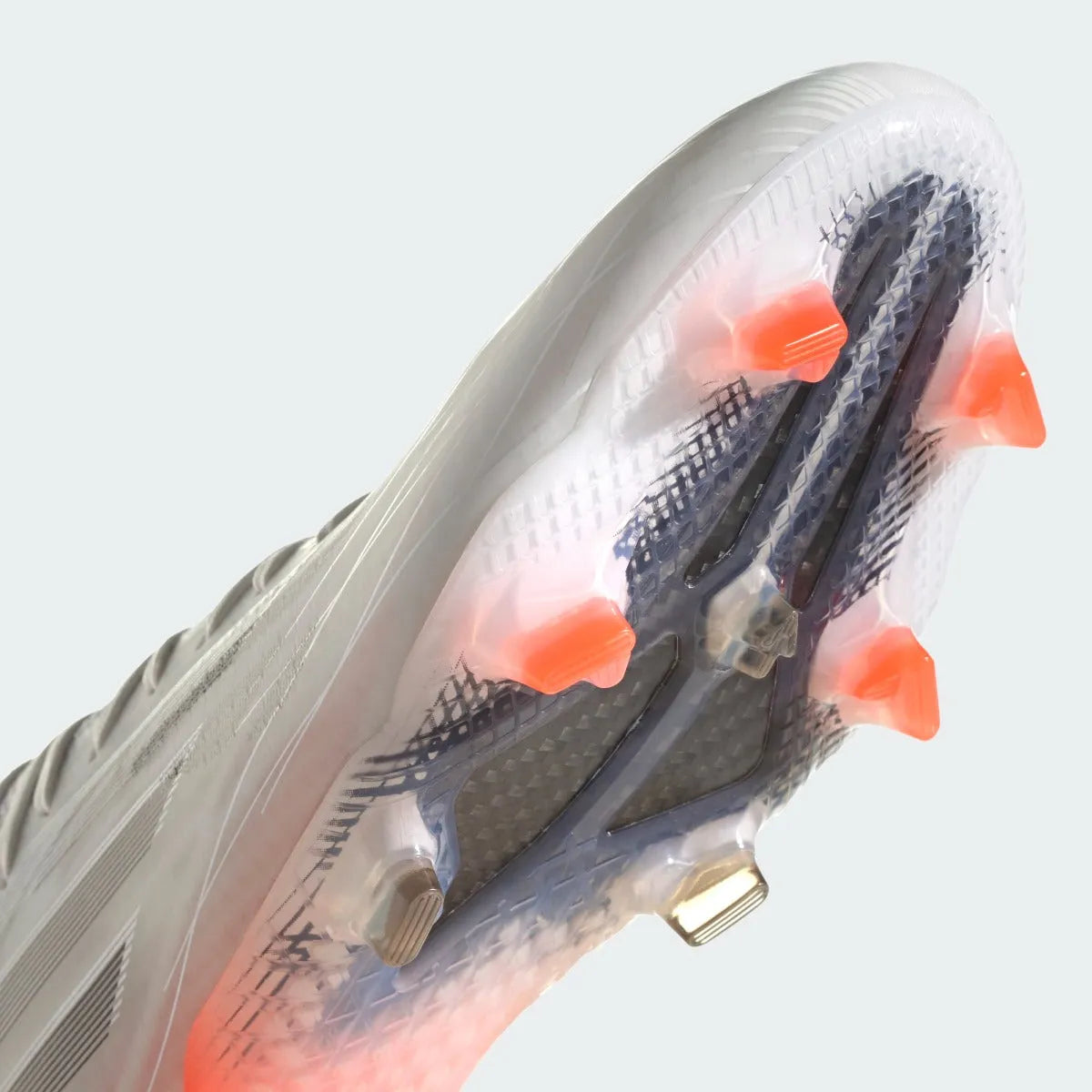 Adidas X Speedflow .1 FG - White-Iron Metallic (Detail 2)