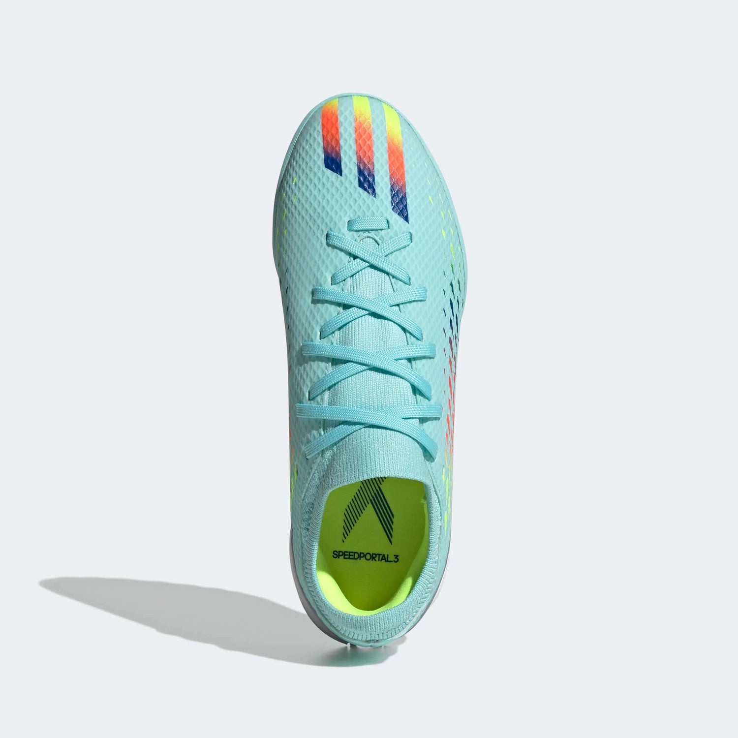 adidas JR X Speedportal.3 Turf - Aqua-Blue (Top)