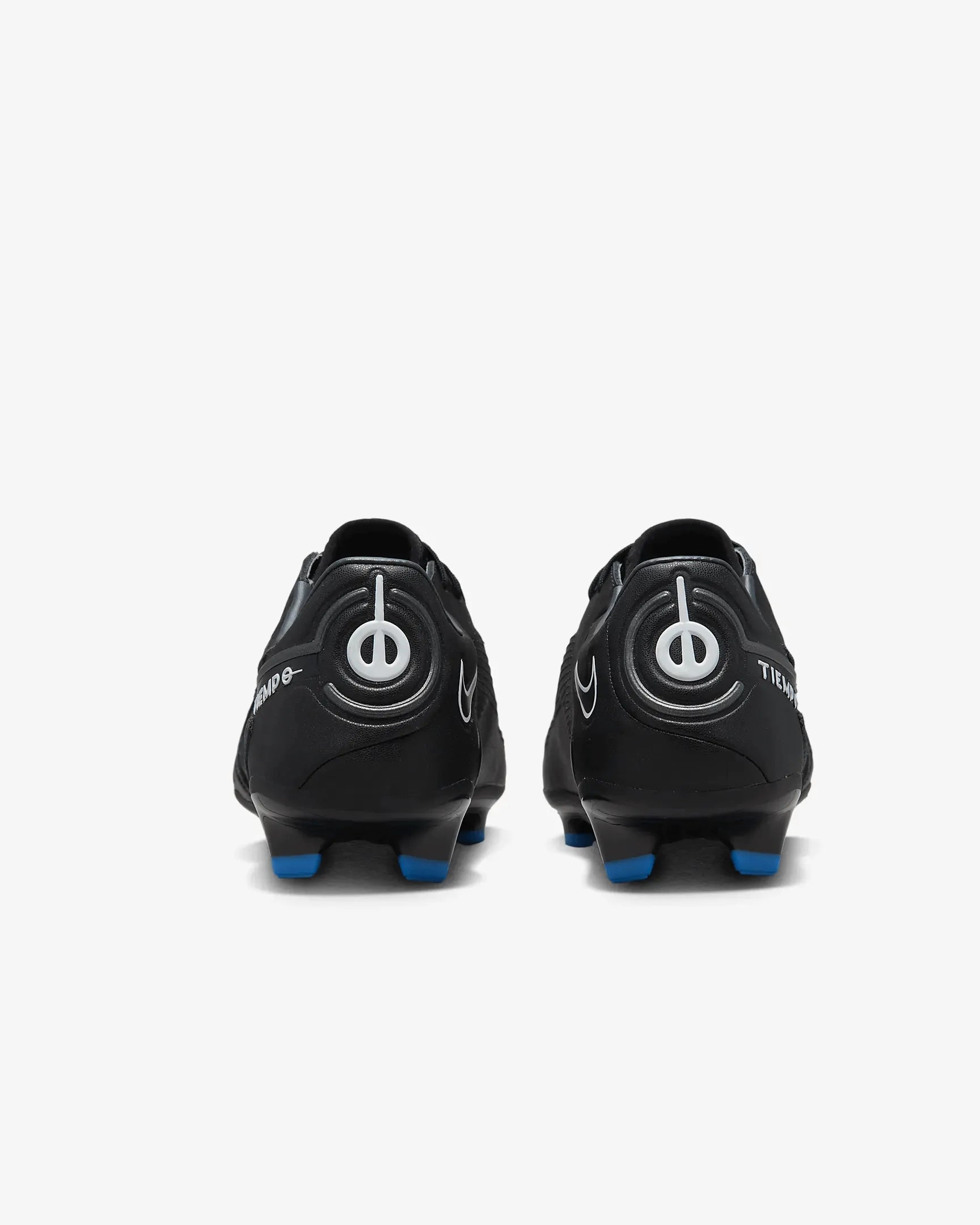 Nike Legend 9 Pro FG - Black-Smoke Grey (Pair - Back)