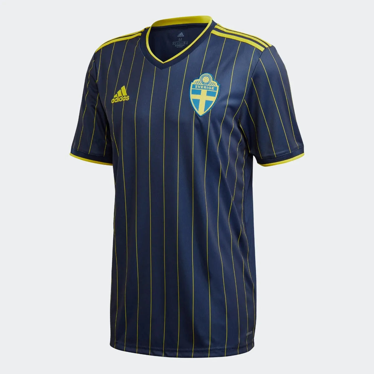 adidas 2020-21 Sweden Away Jersey - Navy-Yellow (Front)