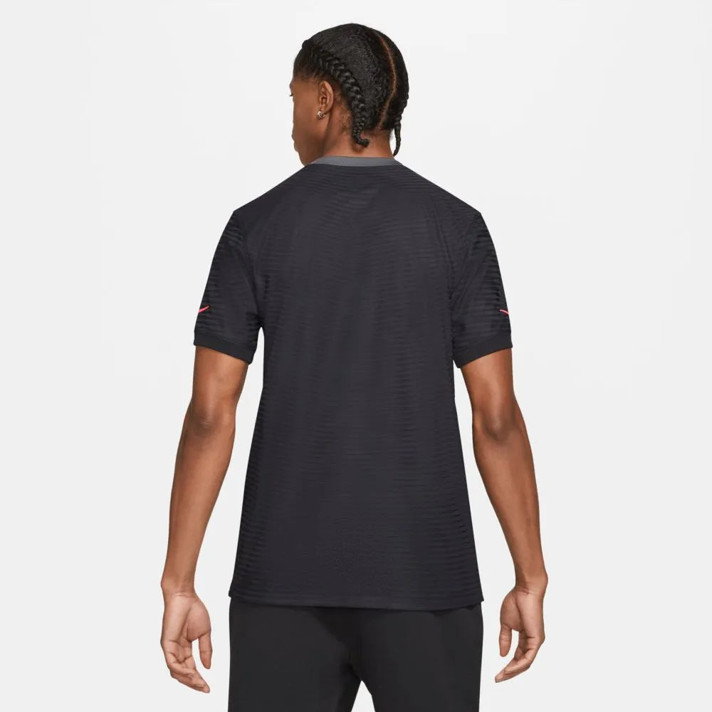 Nike 2021-22 PSG Third ADV Match Jersey - Black-Grey (Model - Back)
