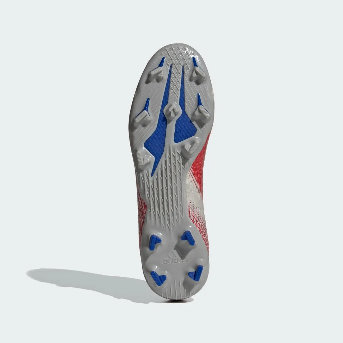 Adidas X Ghosted .3 FG - Grey-Red (Bottom)
