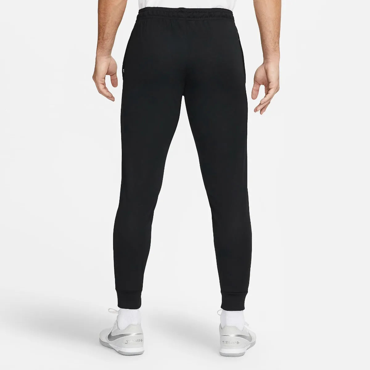 Nike DF FC Libero Pants K - Black-White (Model - Back)