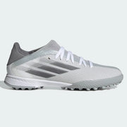 Adidas JR X Speedflow .3 TF - White-Iron Metallic (Side 1)