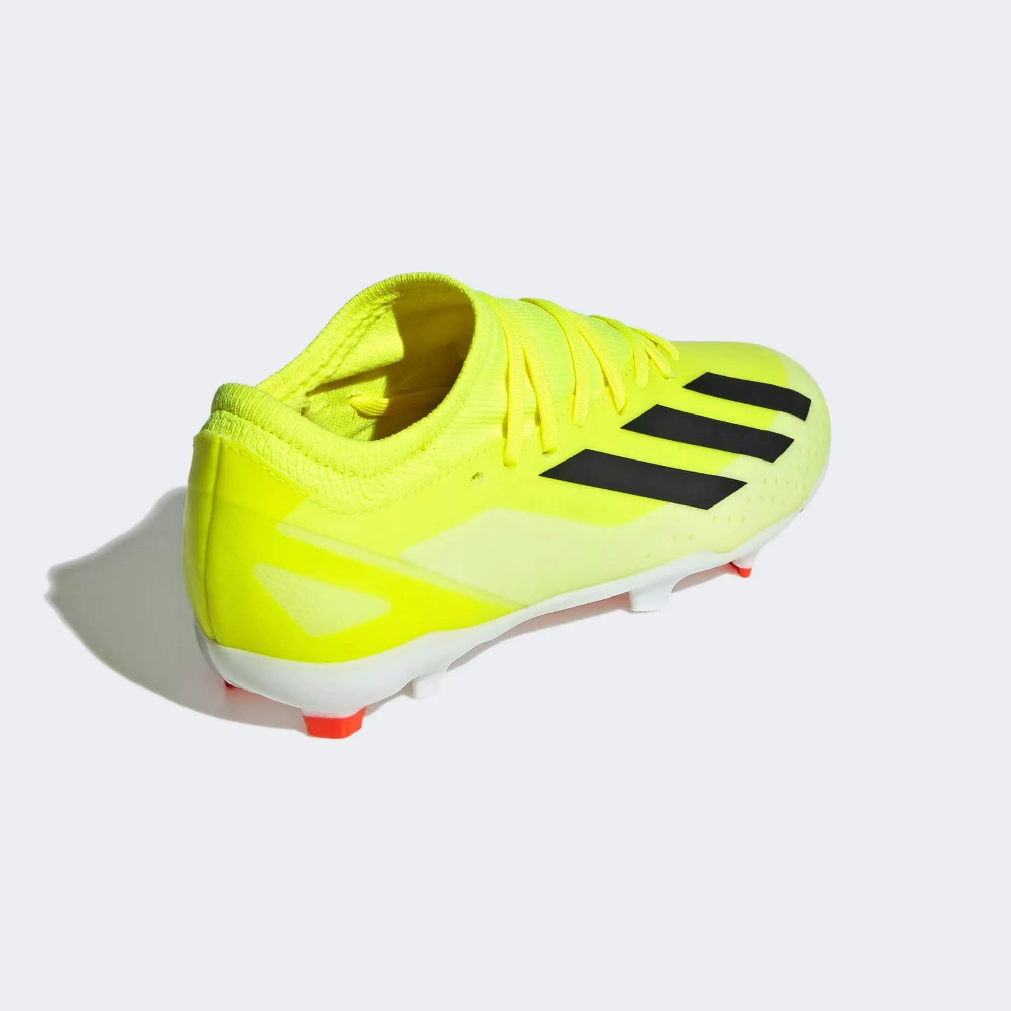adidas Jr X Crazyfast League FG - Solar Energy Pack (SP24) (Lateral - Back)