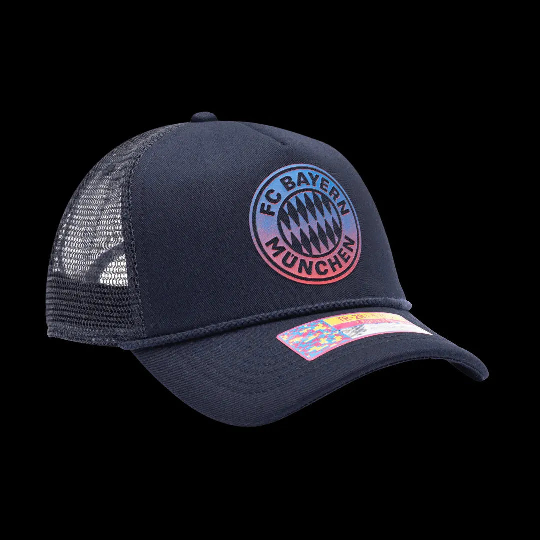 Fi Collection Bayern Munich Atmosphere Trucker Hat - Navy (Diagonal 2)