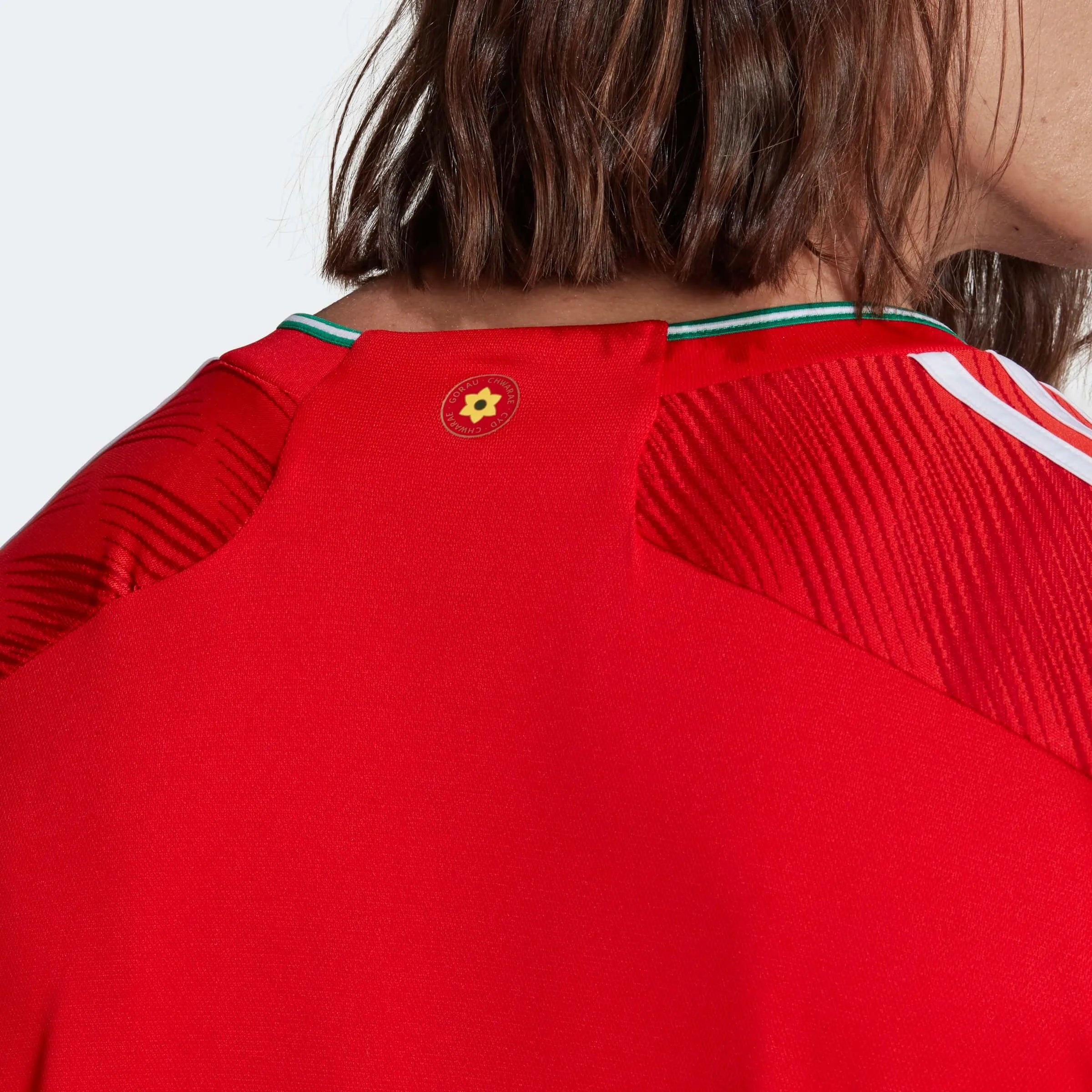 adidas 2022-23 Wales Home Jersey (Detail 2)