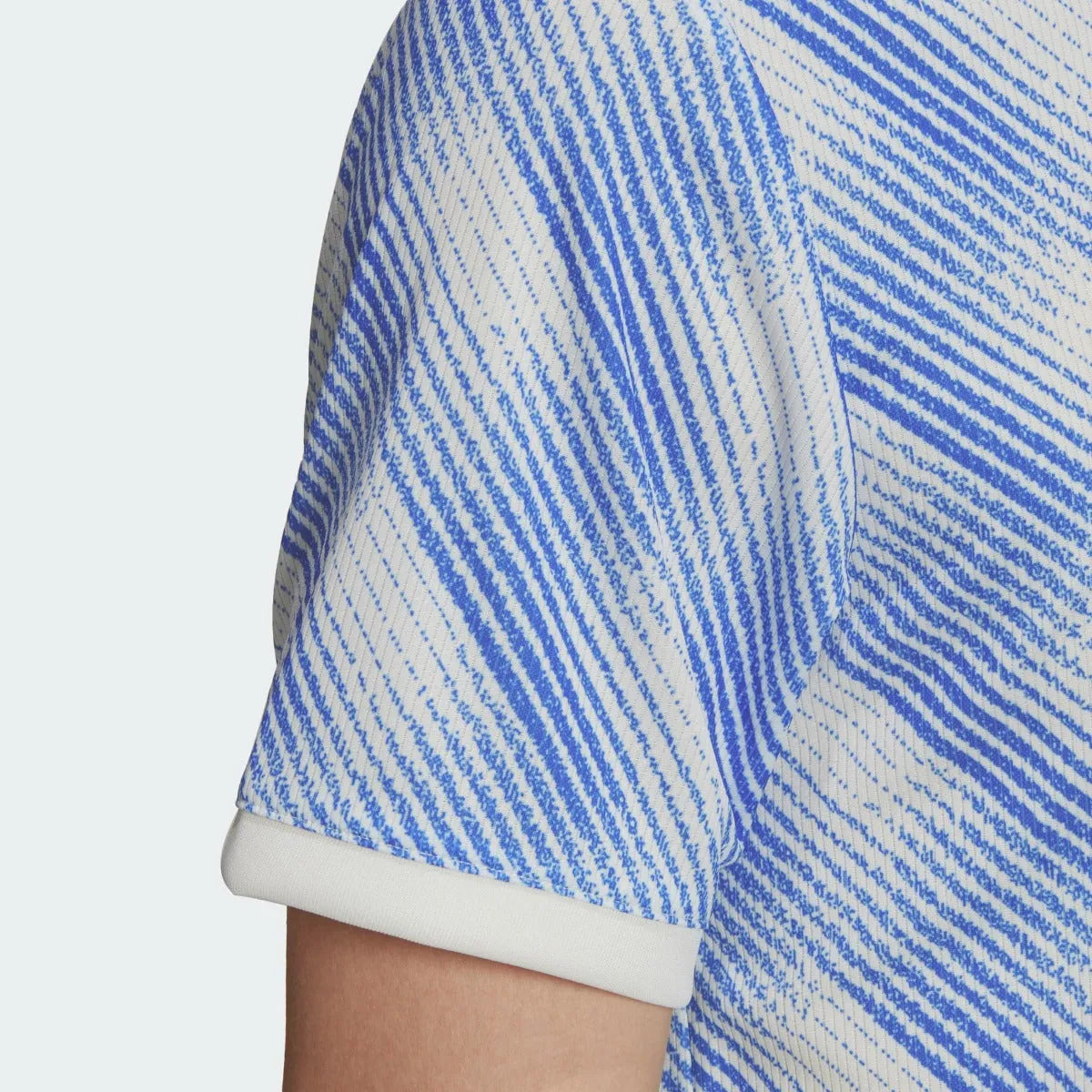 Adidas 2021-22 Manchester United Away Jersey - White-Royal (Detail 2)