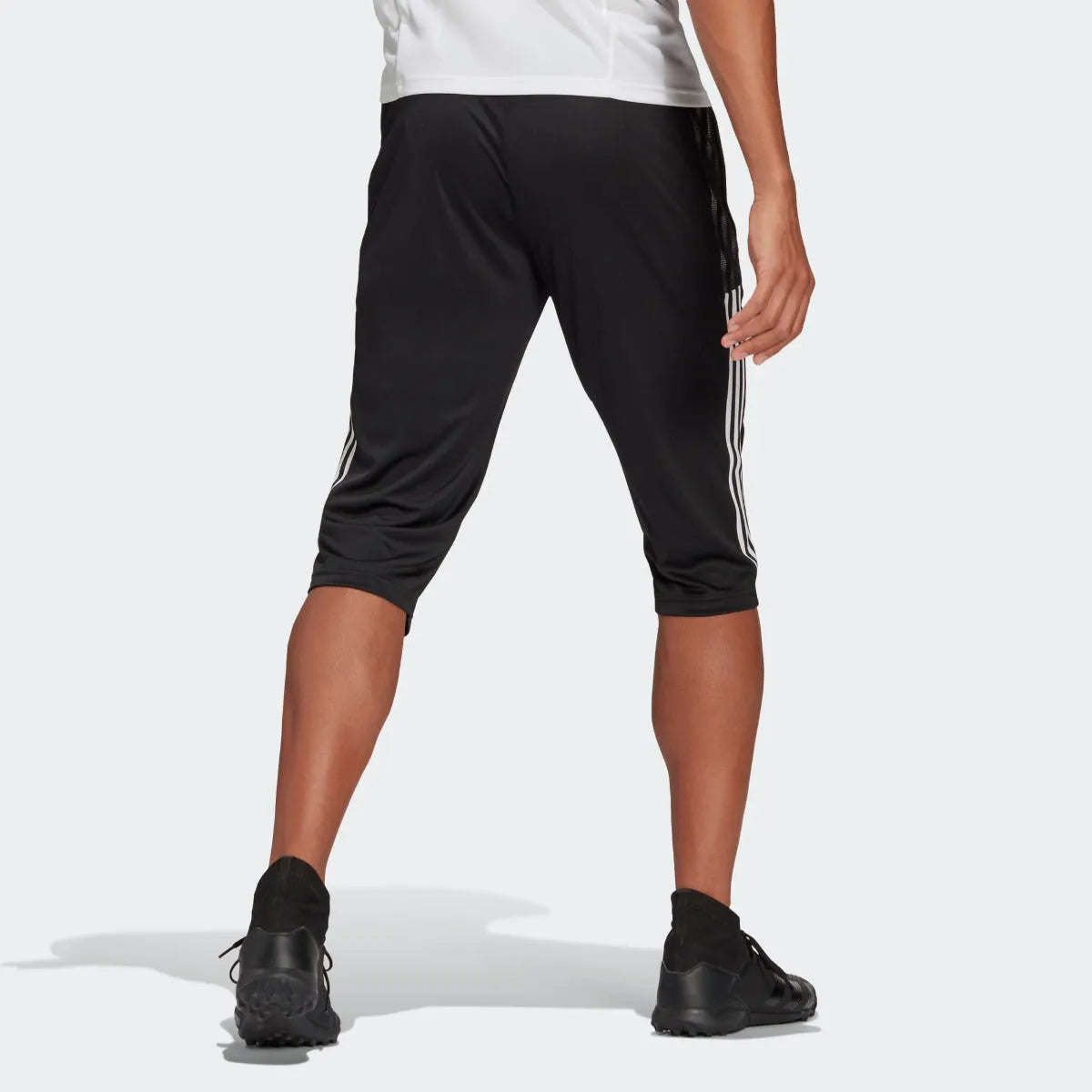 Adidas Tiro 21 Three-Quarter Pants - Black-White (Model Back)