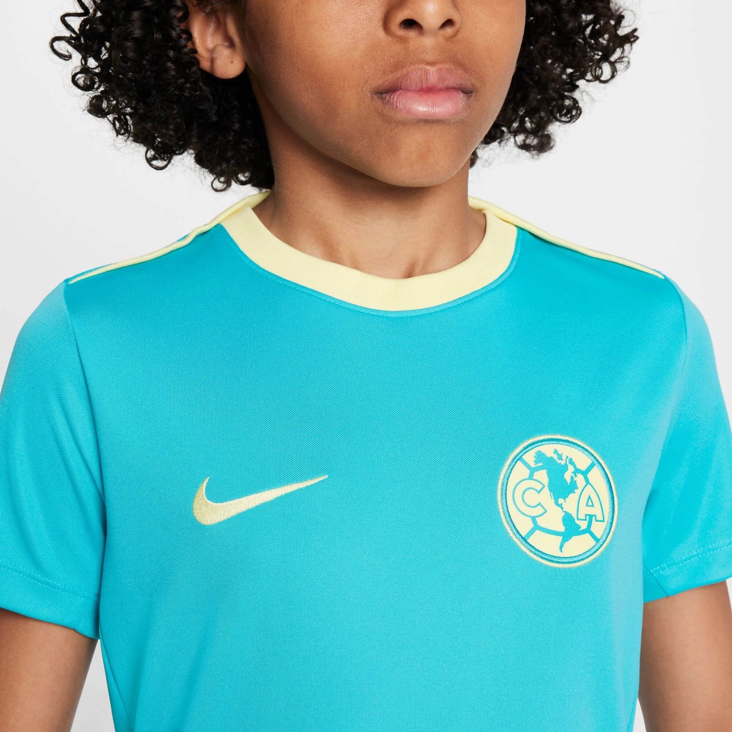 Nike 2024-25 Club America Youth DF Academy SS Top (Detail 2)