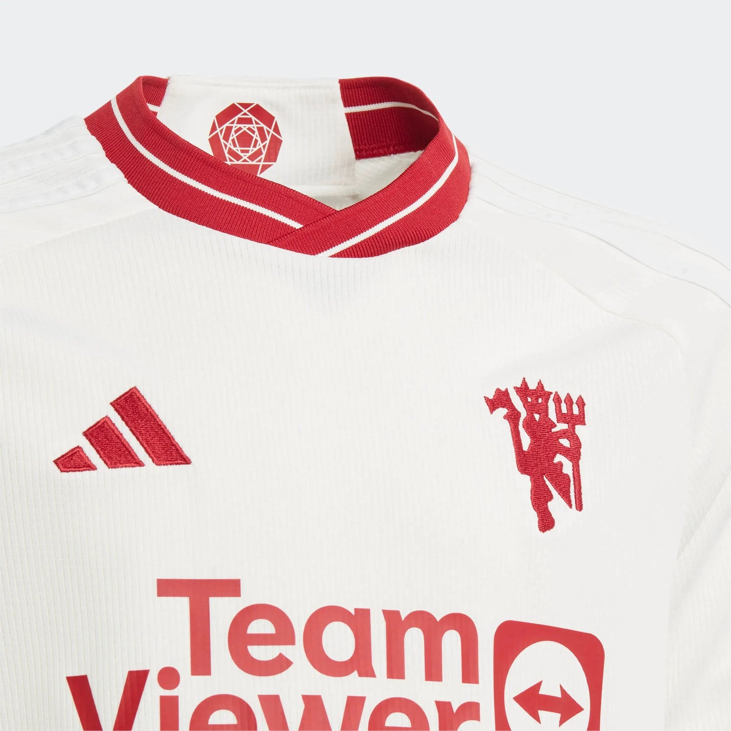 adidas 2023-24 Manchester United Youth Stadium Third Jersey (Detail 1)