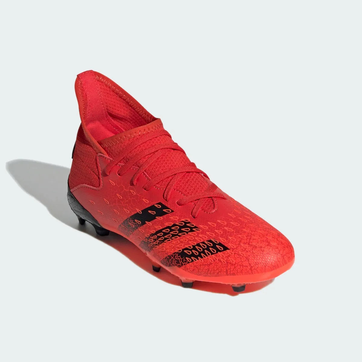 Adidas JR Predator Freak .3 FG - Red-Black (Diagonal 1)