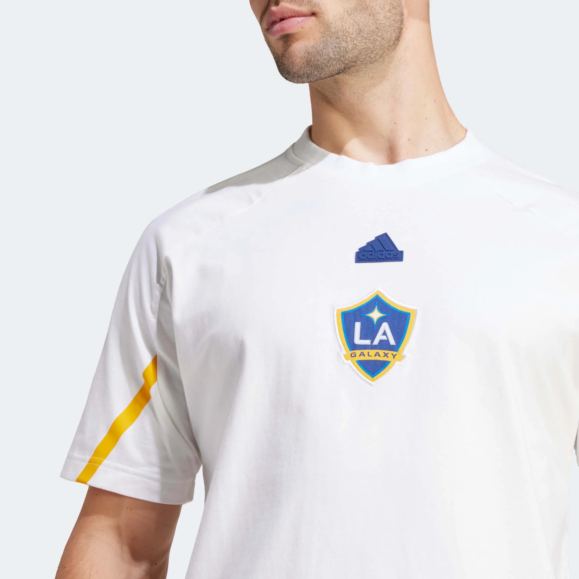 adidas 2024-25 LA Galaxy Men's Designed For Gameday Tee (Detail 1)