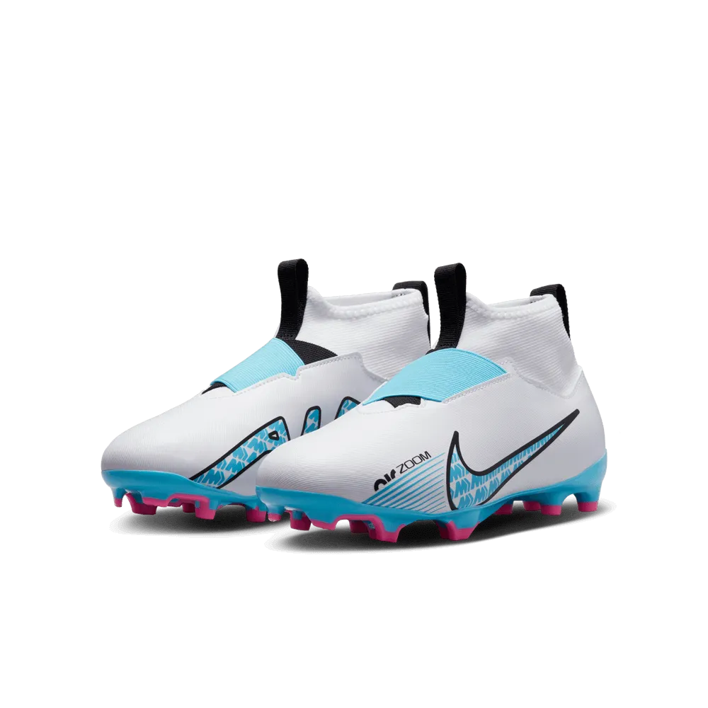 Nike Jr Zoom Superfly 9 Academy FG/MG - Blast Pack (SP23) (Pair - Lateral)