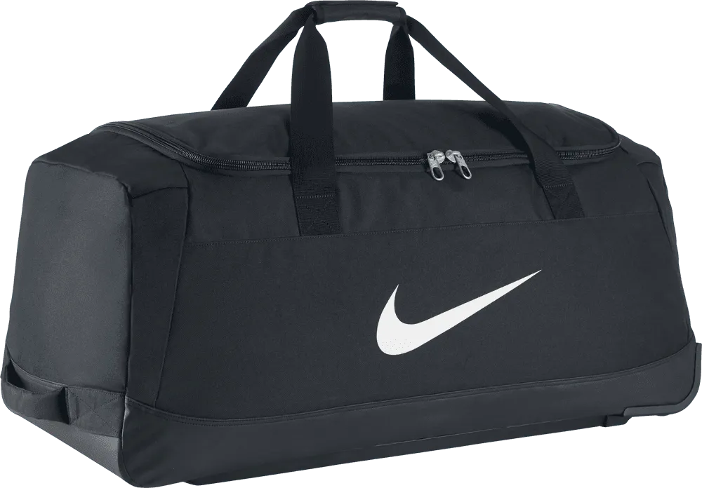 Nike SU22 Club Team Roller Bag - Black (Diagonal - Front)