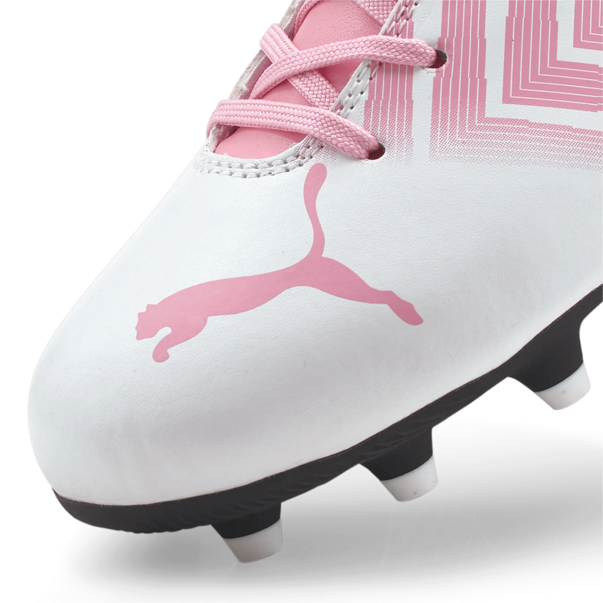 Puma Kids Tacto II FG-AG - White-Pink (Detail 1)