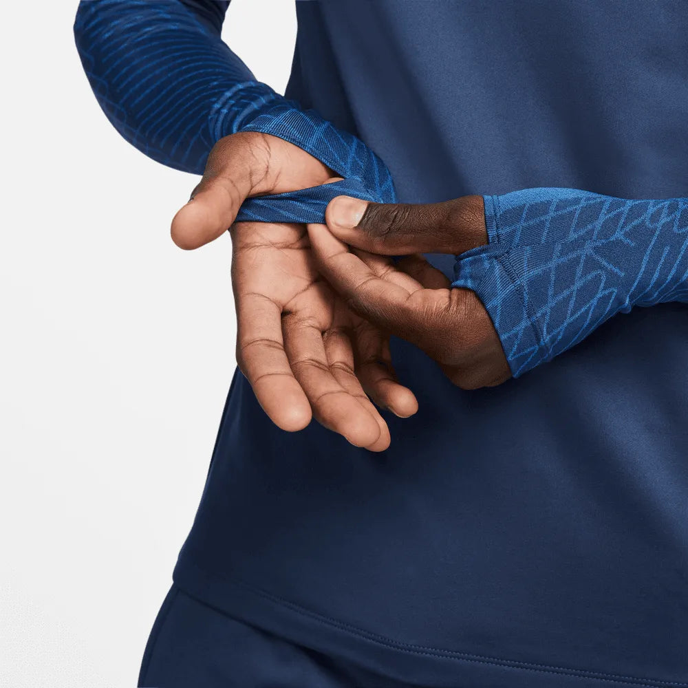 Nike 2022-23 France Strk Drill Top - Navy (Detail 2)
