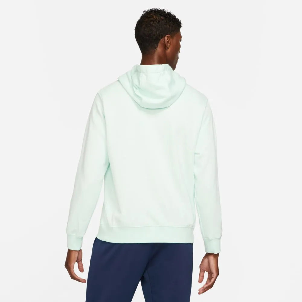 Nike 2021-22 Club America GFA Fleece Hoodie - Ghost Aqua (Model - Back)