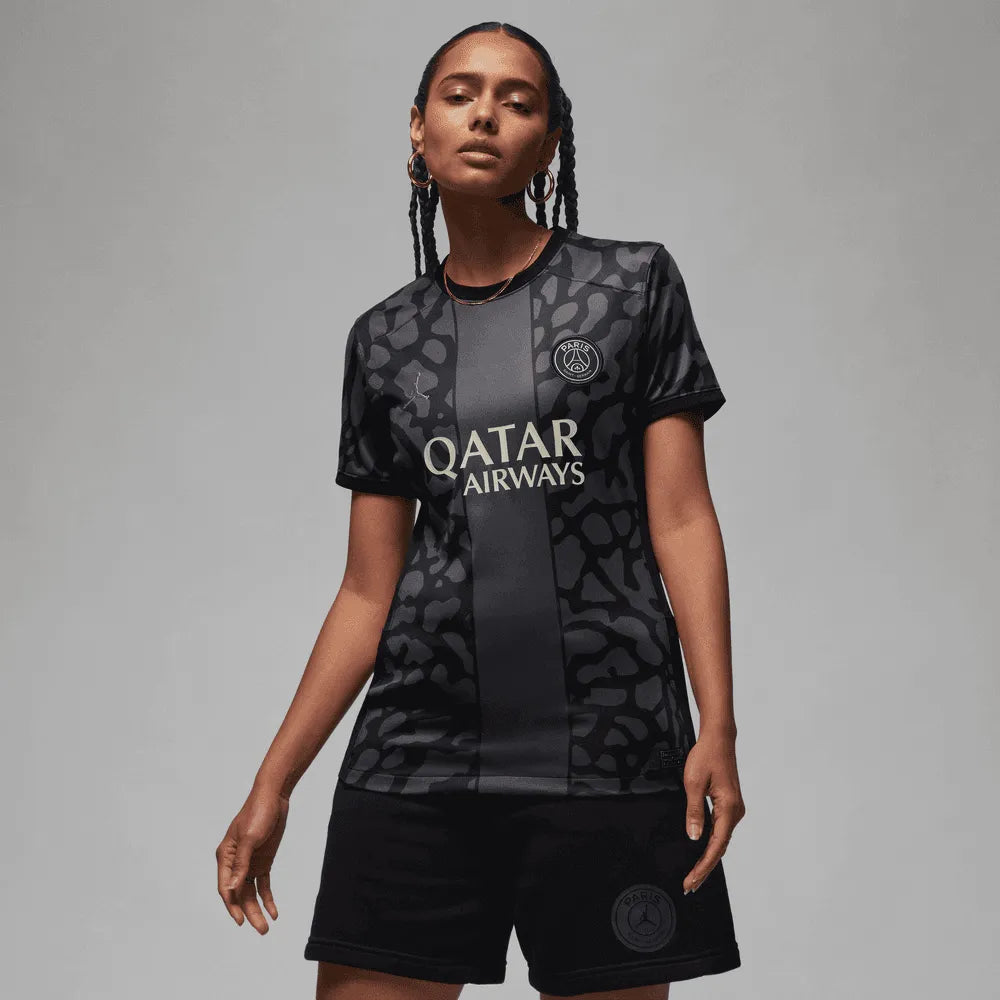 Nike 2023-24 PSG Women's Stadium Third Jersey (Model - Front)