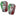 G-Form Pro-S Blade Mexico Shin Guards - Green-White-Red