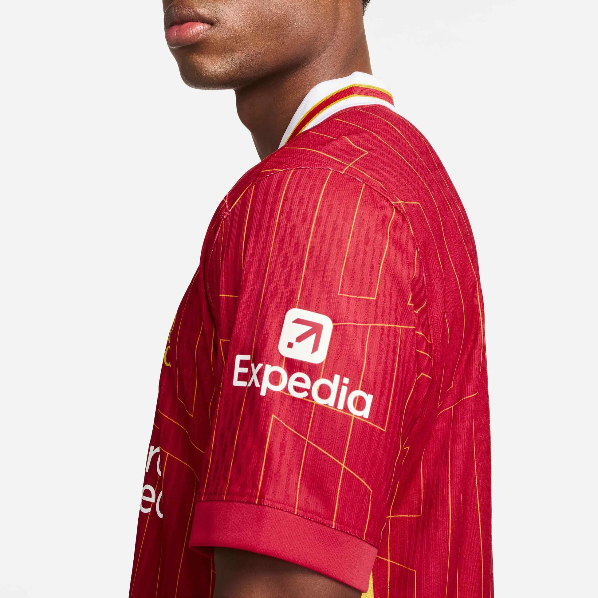 Nike 2024-25 Liverpool Men's Authentic Home Jersey (Detail 4)