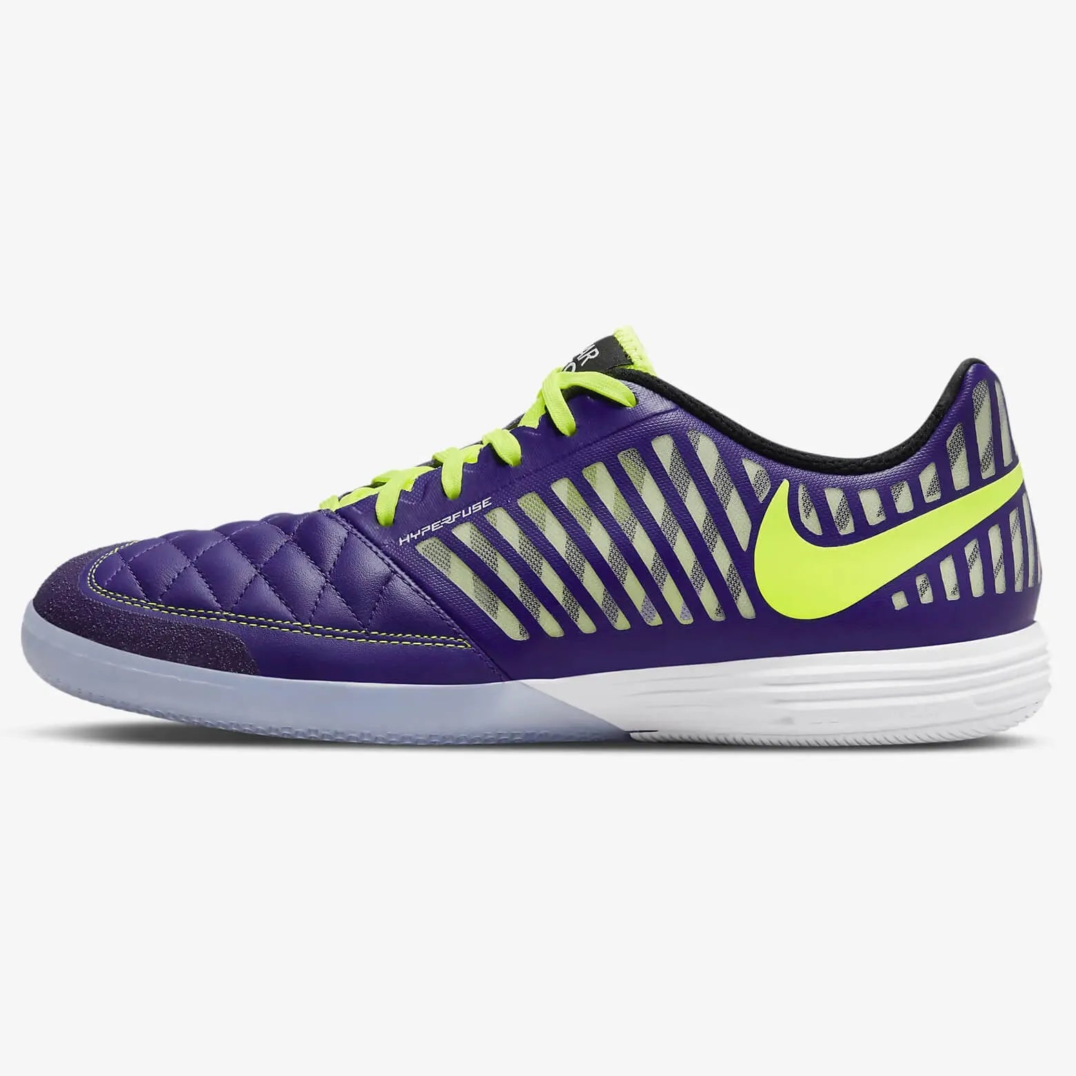 Nike Lunar Gato II Indoor - Purple-Volt (Side 1)