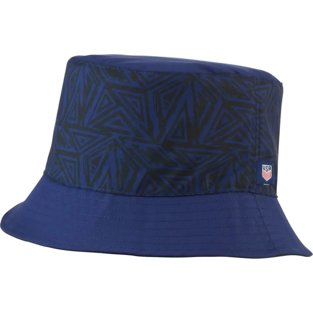 Nike 2021-22 USA Reversible Bucket Hat - Navy-Black (Blue - Front)