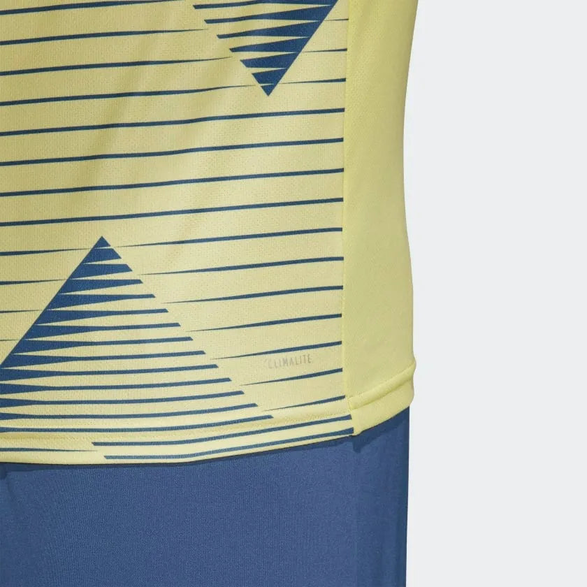 adidas Columbia 2019-20 Home Jersey - Yellow