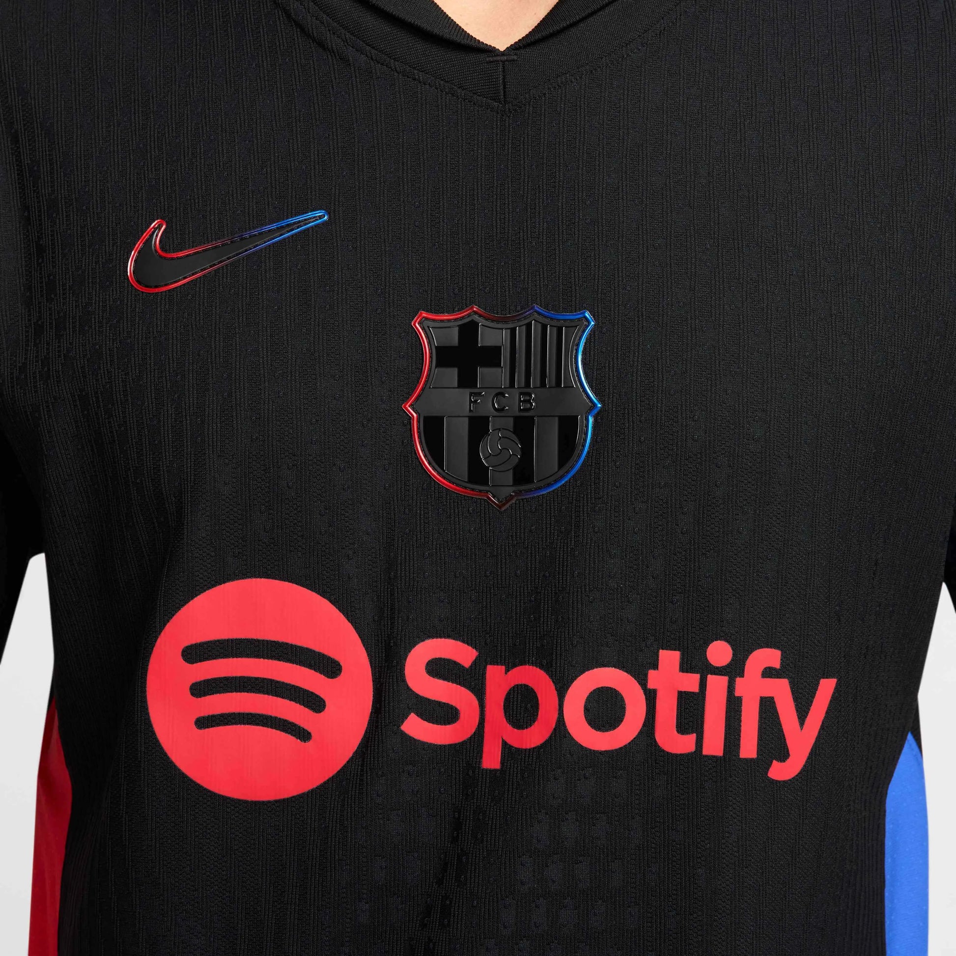 Nike 2024-25 Barcelona Men's Authentic Away Jersey (Detail 3)