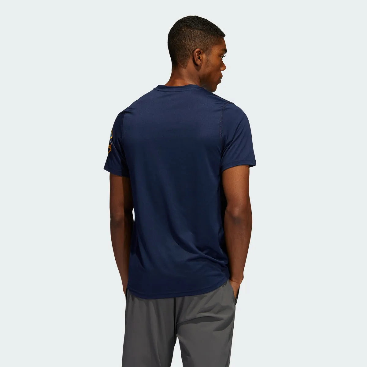 adidas 2022 LA Galaxy Creator Tee - Navy-Multi (Model - Back)