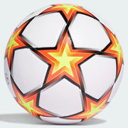 Adidas UCL League Pyrostorm Ball - White-Solar Red-Yellow (Back)