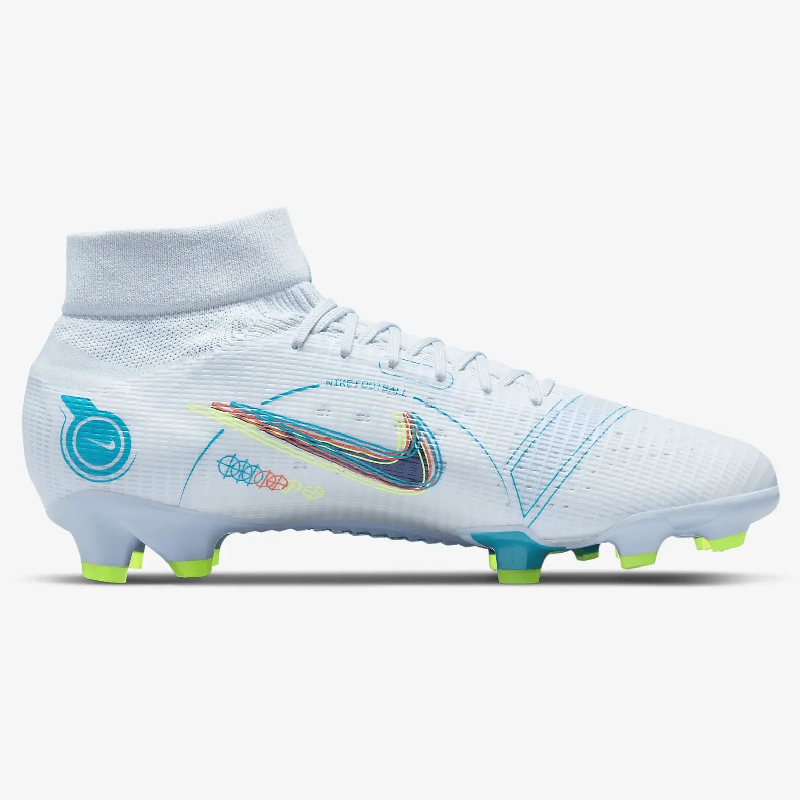 Nike Superfly 8 Pro FG Grey Blue