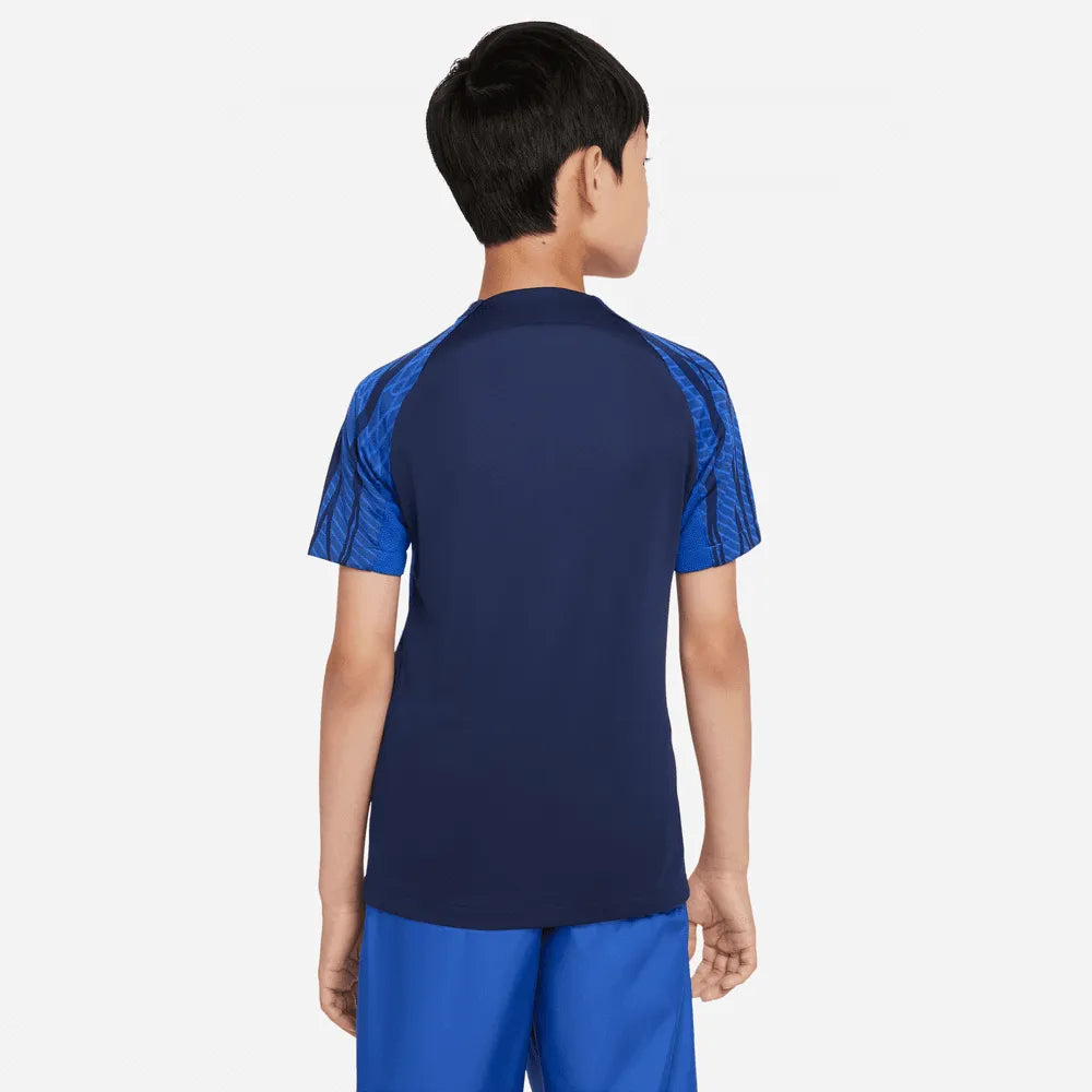 Nike 2022-23 France Youth Strike Top (Model - Back)