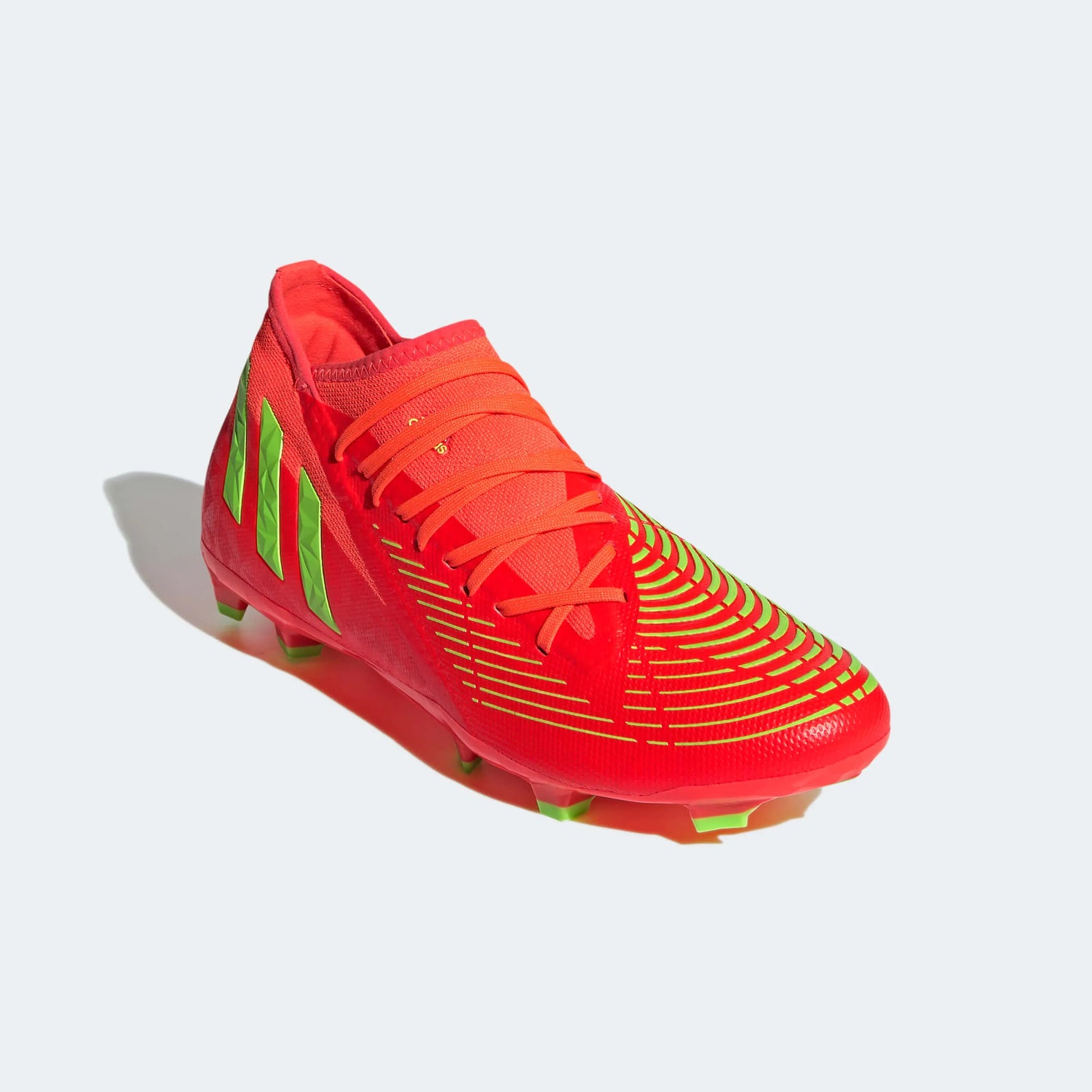 adidas Predator Edge .3 FG - Solar Red-Solar Green (Diagonal 1)