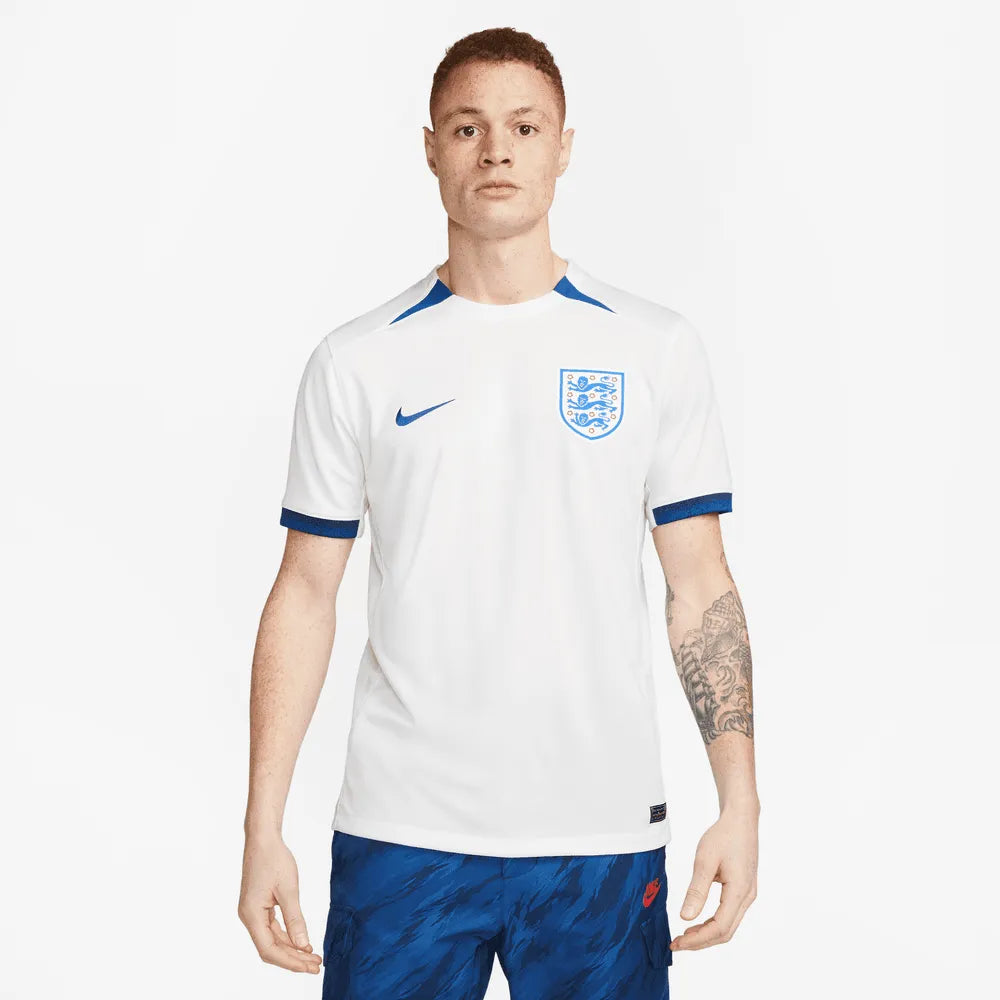 Nike 2023-24 England Women's (Men's Cut) Stadium Home Jersey (Model - Front)