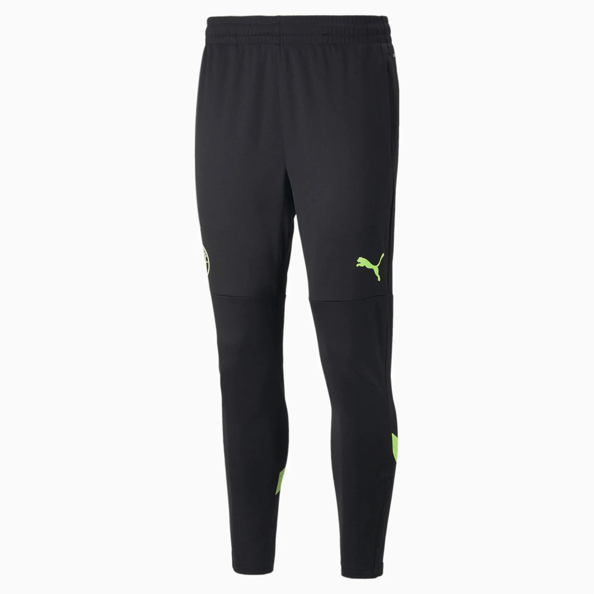 Puma 2022-23 Manchester City Training Pants Black (Front)