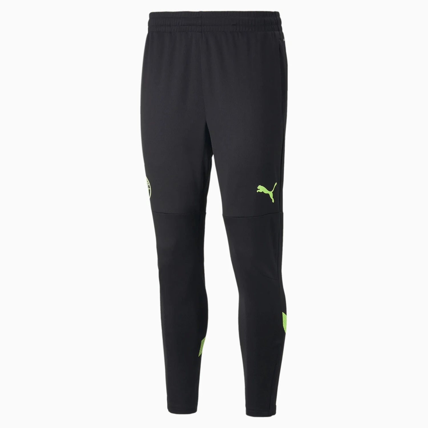 Puma 2022-23 Manchester City Training Pants Black (Front)