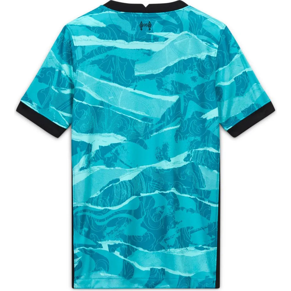Nike 2020-21 Liverpool Youth Away Jersey - Turquoise