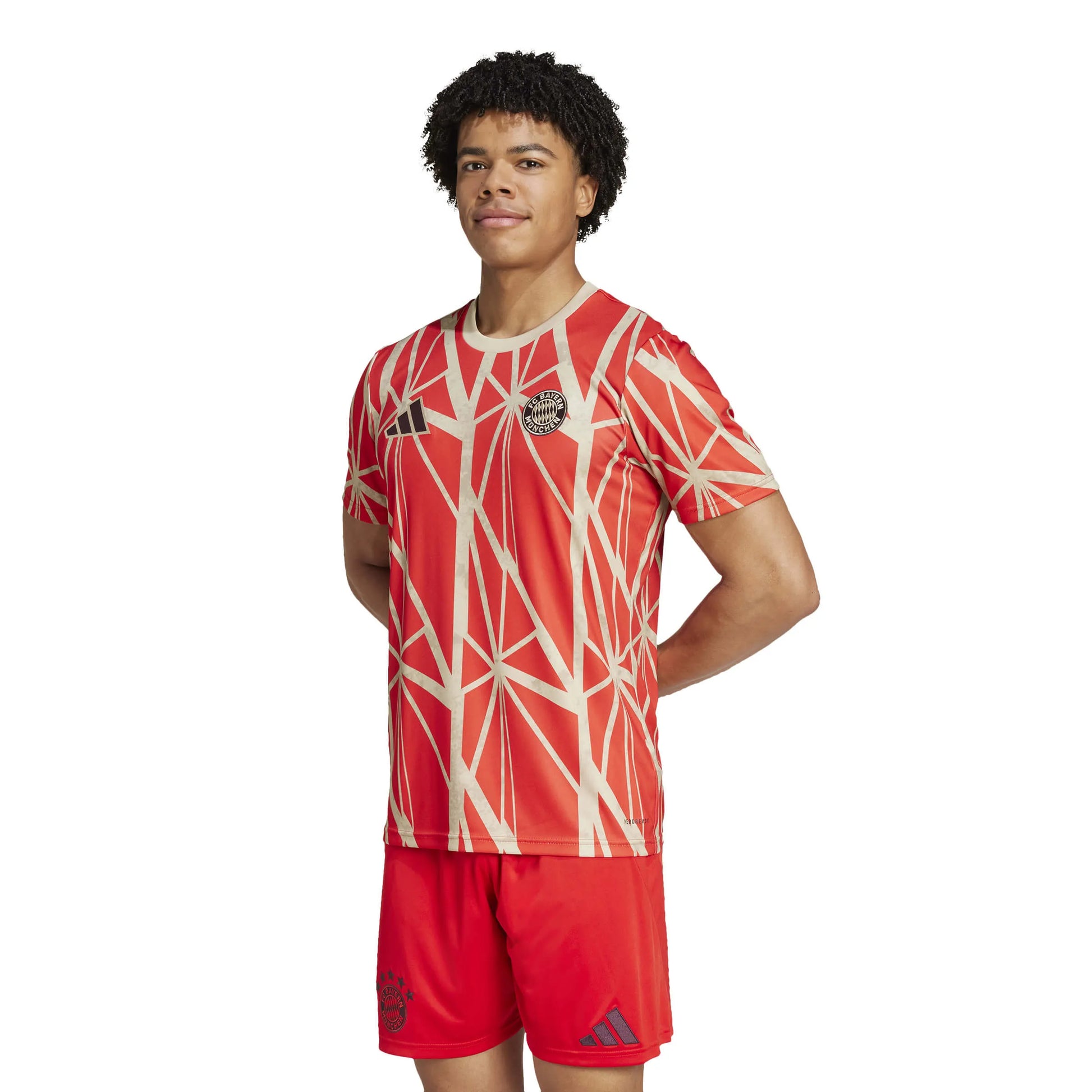 adidas 2024-25 Bayern Munich Men's Pre-Match Jerseys (Model - Front)