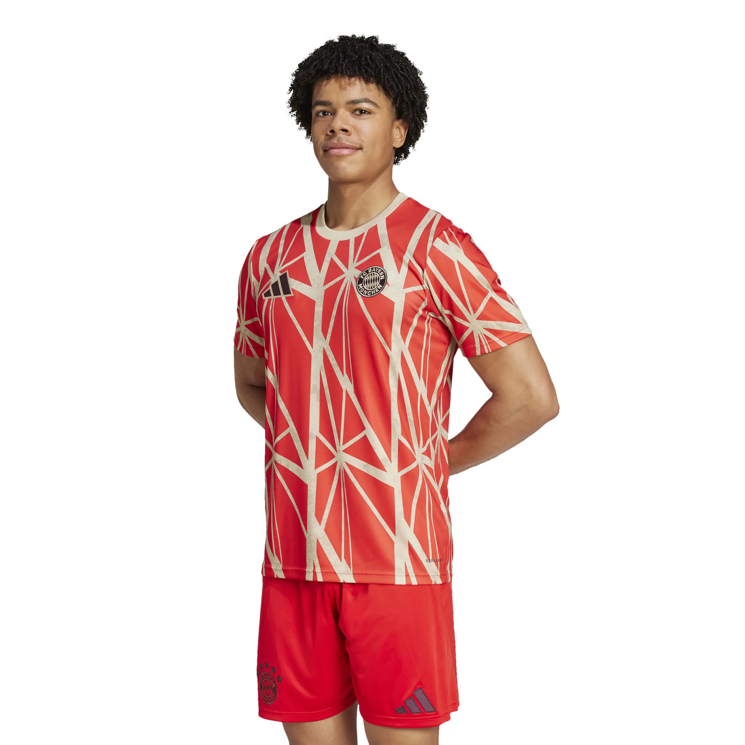 adidas 2024-25 Bayern Munich Men's Pre-Match Jerseys (Model - Front)