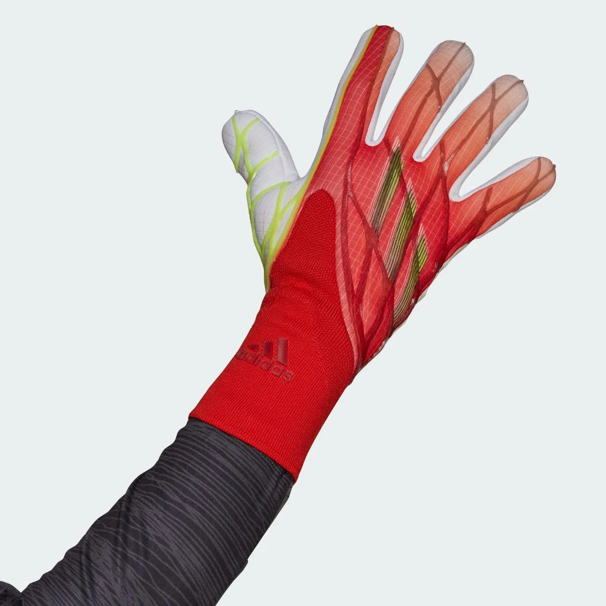 Adidas X PRO Goalkeeper Gloves - Solar Red (Single - Outer)